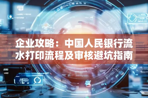 企业攻略:中国人民银行流水打印流程及审核避坑指南