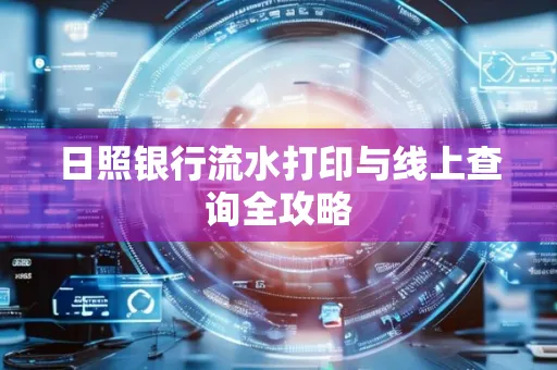 日照银行流水打印与线上查询全攻略