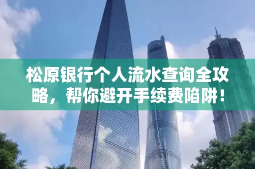 松原银行个人流水查询全攻略,帮你避开手续费陷阱!