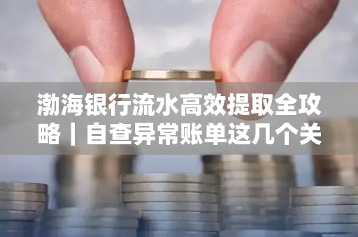 渤海银行流水高效提取全攻略|自查异常账单这几个关键点别错过