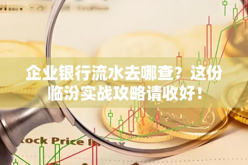 企业银行流水去哪查？这份临汾实战攻略请收好！