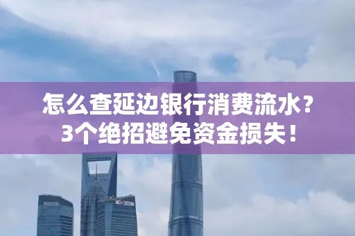 怎么查延边银行消费流水?3个绝招避免资金损失!